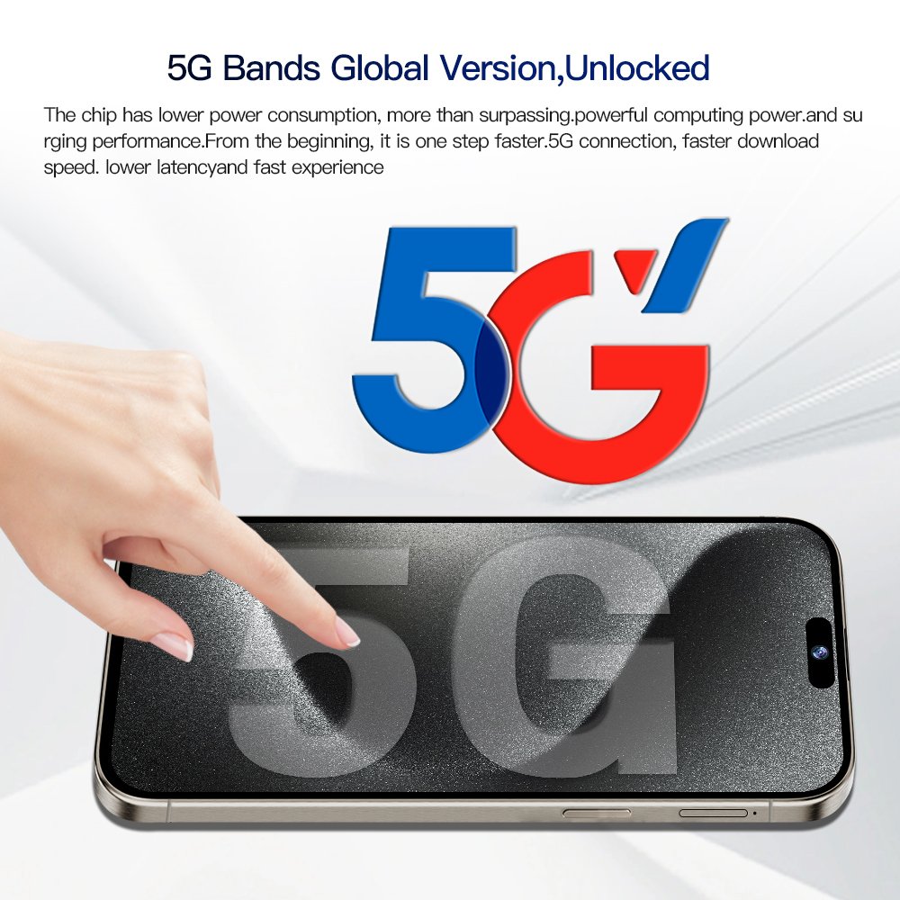 Original phones 15 Pro Max Smartphones For pro rugged 5G Dual SIM Cellphone 3G 4GMobile Phon